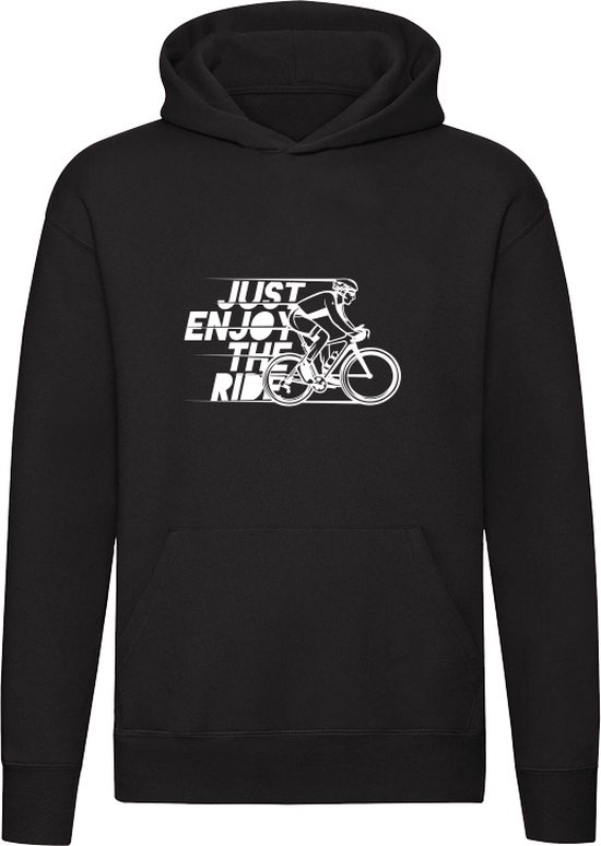 Just enjoy the Ride Sweater | Wielrennen | Mountainbike | Fiets | Wielren |  Trui | Hoodie |  cadeau | kado  | Unisex