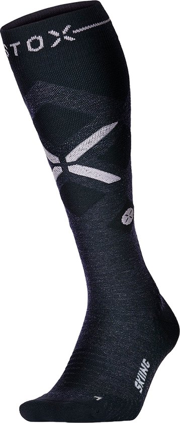 STOX Energy Socks - 2 Skisokken voor Mannen - Premium Compressiesokken - 2
