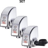 Voetpedaal Kraan Set, Touchless Voetbediende Waterpomp, Badkamer Wastafel Touchless Floor Mount Voetpedaal Kraan Kit, Enkele Koud Water Kraan, Voor Wastafel Water Tap