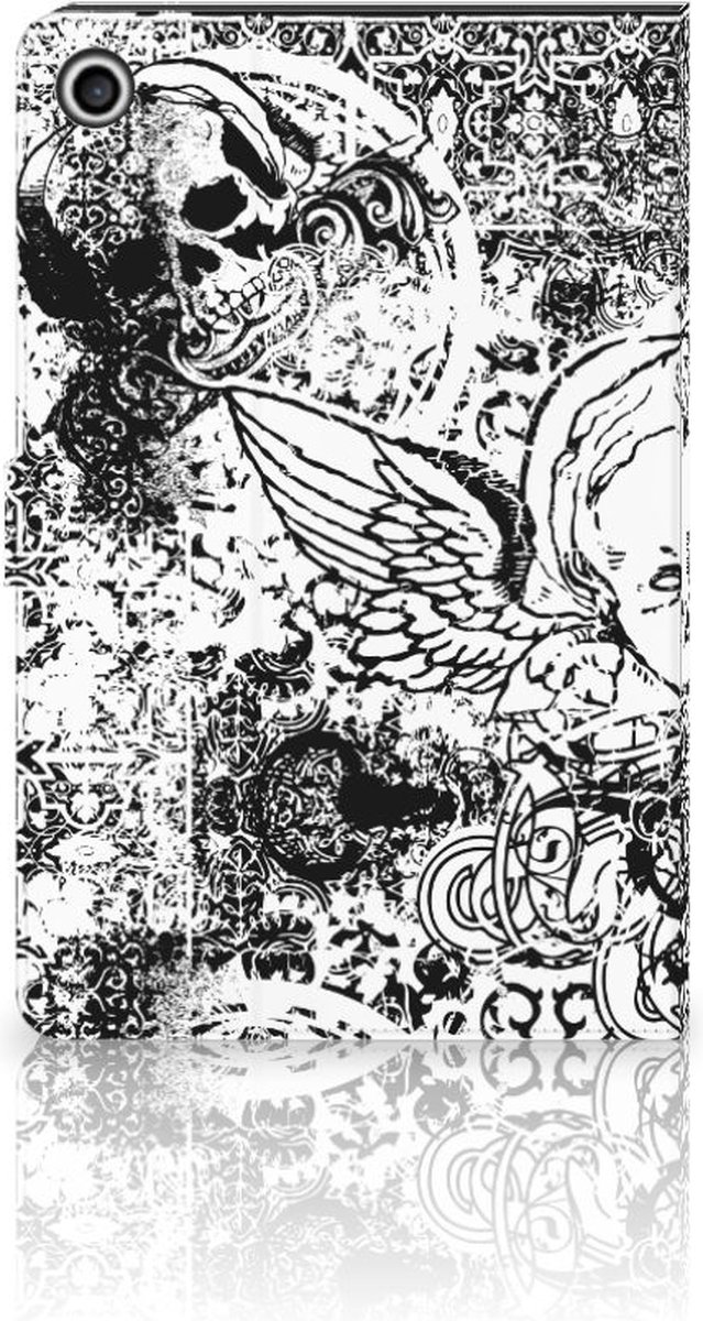 Tablettasje Lenovo Tab M10 Plus 3rd Gen 10.6 inch Skulls Angel