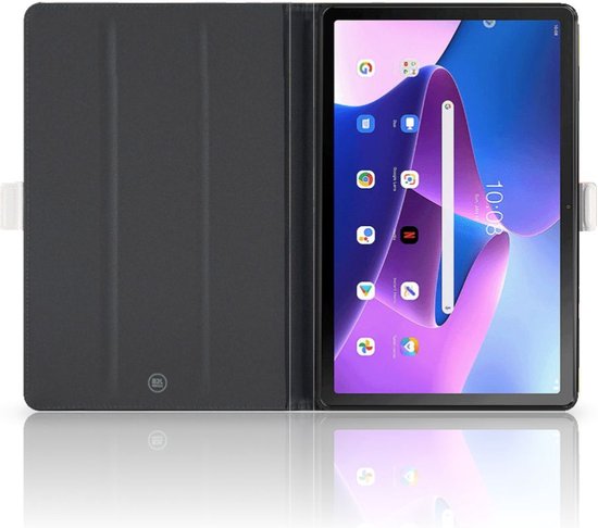 Housse pour tablette Lenovo Tab M10 Plus 3e génération 10,6 pouces avec  support Bears