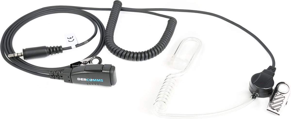 DerComms® Headset voor Kenwood portofoon PKT23