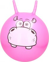 Skippybal 45 cm - Nijlpaard - Roze