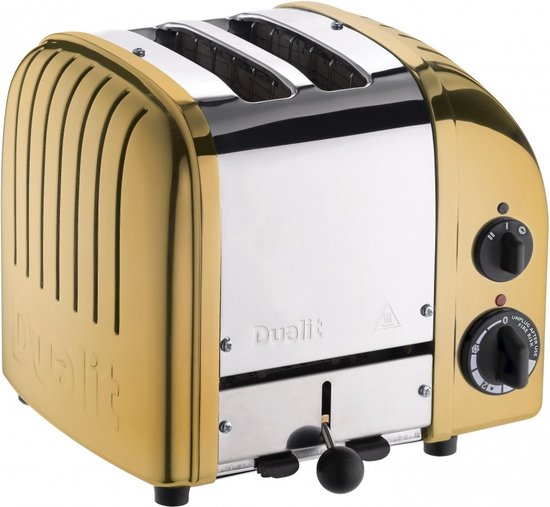 Dualit Broodrooster NewGen - extra brede sleuven - messing - D27391