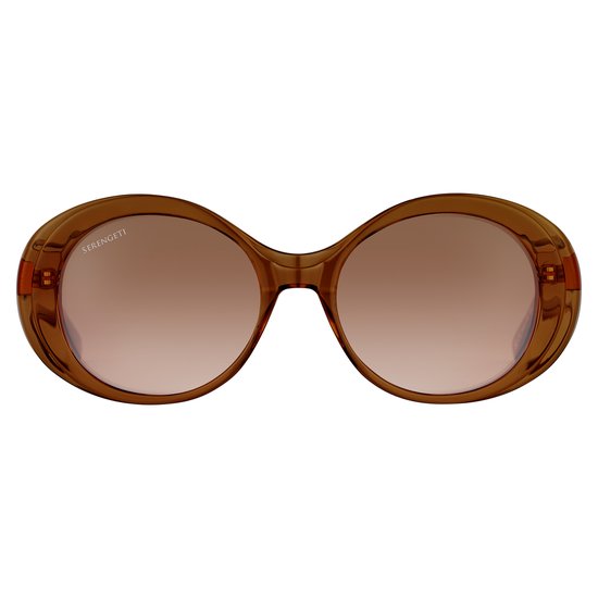 Serengeti Bacall SS541006 Shiny Crystal Coffee Brown Mineral Drivers Gradient (non polar) — afbeelding 2
