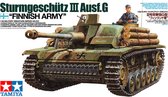 Tamiya Sturmgeschutz III Ausf. G 'Finnish Army' + Olfa Breekmes 180 Black