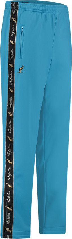 Pantalon australien avec bordure noire bleu capri et 2 fermetures éclair taille XS / 44