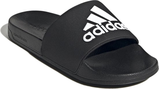 Adidas slippers Adilette - UK 4 (maat 37) - logo zwart | bol.com