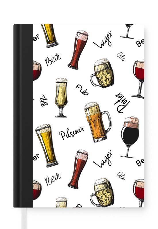 Cahier d'écriture Bières Verres Patron Format