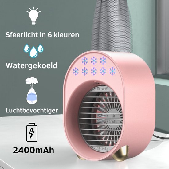 Ventilateur refroidi à l'eau -- Fonction d'atomisation par pulvérisation  --... | bol.com