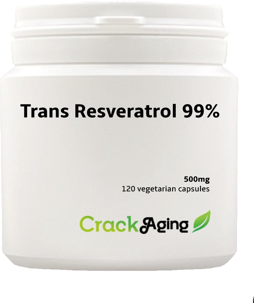 Goedkoopste Trans Resveratrol 99 500mg, 120 Vegetarische capsules