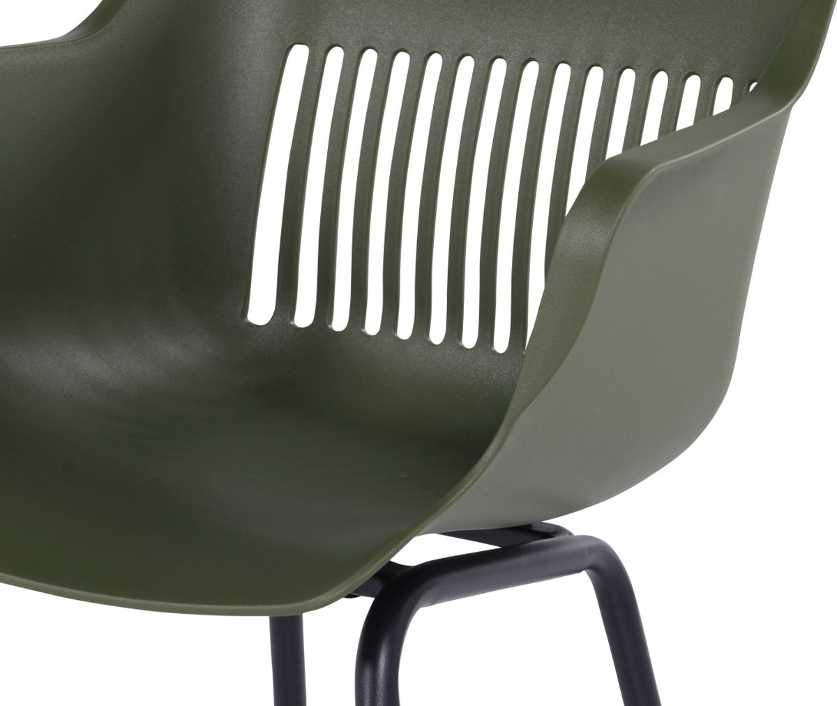 Hartman Jill Alu Rondo chaise de jardin - Set de 2 - Vert mousse