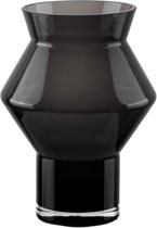 Vase Noir - Vase en Verres - Smokey - Vase à Fleurs - H23 x Ø15cm