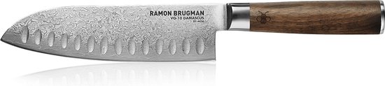 Ramon Brugman by MOA - Santokumes - Japans koksmes - VG10 Staal - 66 Laags...