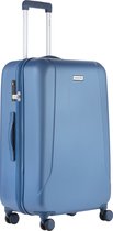 CarryOn Skyhopper Grote Reiskoffer 78cm - Koffer 85 Ltr met TSA-slot - Blauw