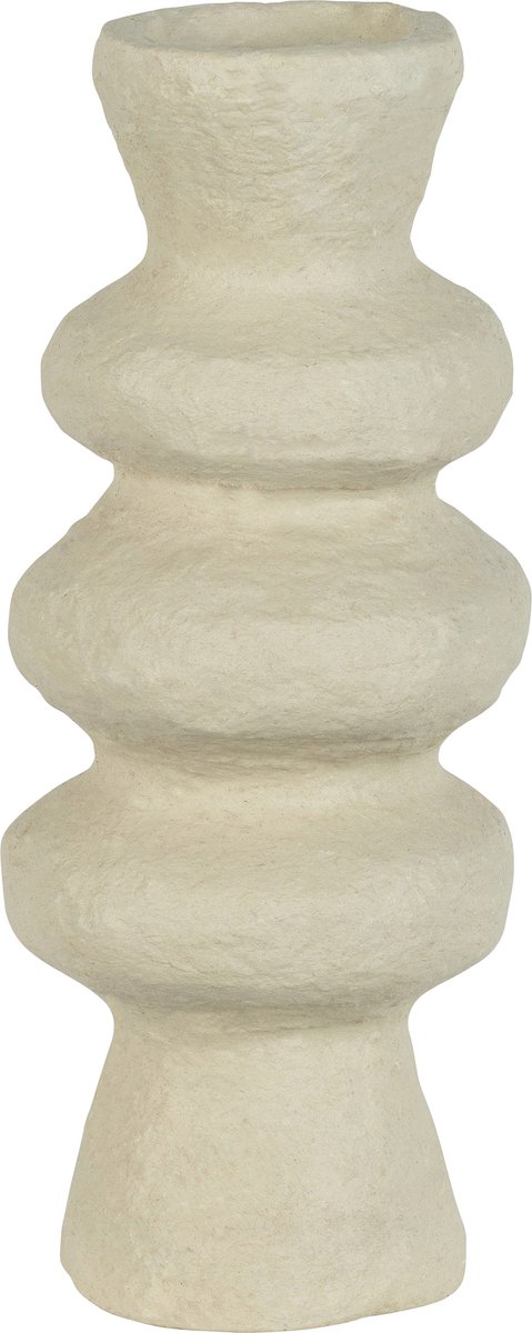 BePureHome Milos Kandelaar - Papier mache - Natural - 35x14x14