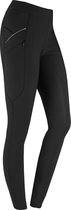 Horka - Winter Rijlegging Lyric - Waterafstotend Softshell - Zwart - Maat 164