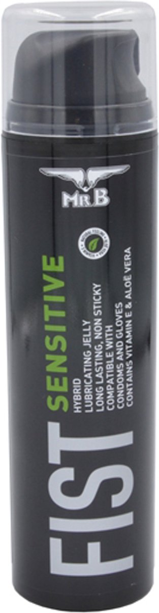 Goedkoopste Mister B - Fist Sensitive - Hybride Fisting Glijmiddel - Verzorgend met Vitamine E en Aloë Vera - 200 ml