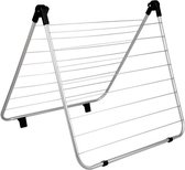 Bol.com Inklapbaar Droogrek Universeel Wasrek voor in de Badkamer/Tuin/Slaapkamer/Balkon - Aluminium 01 x 60 x 01 cm. aanbieding