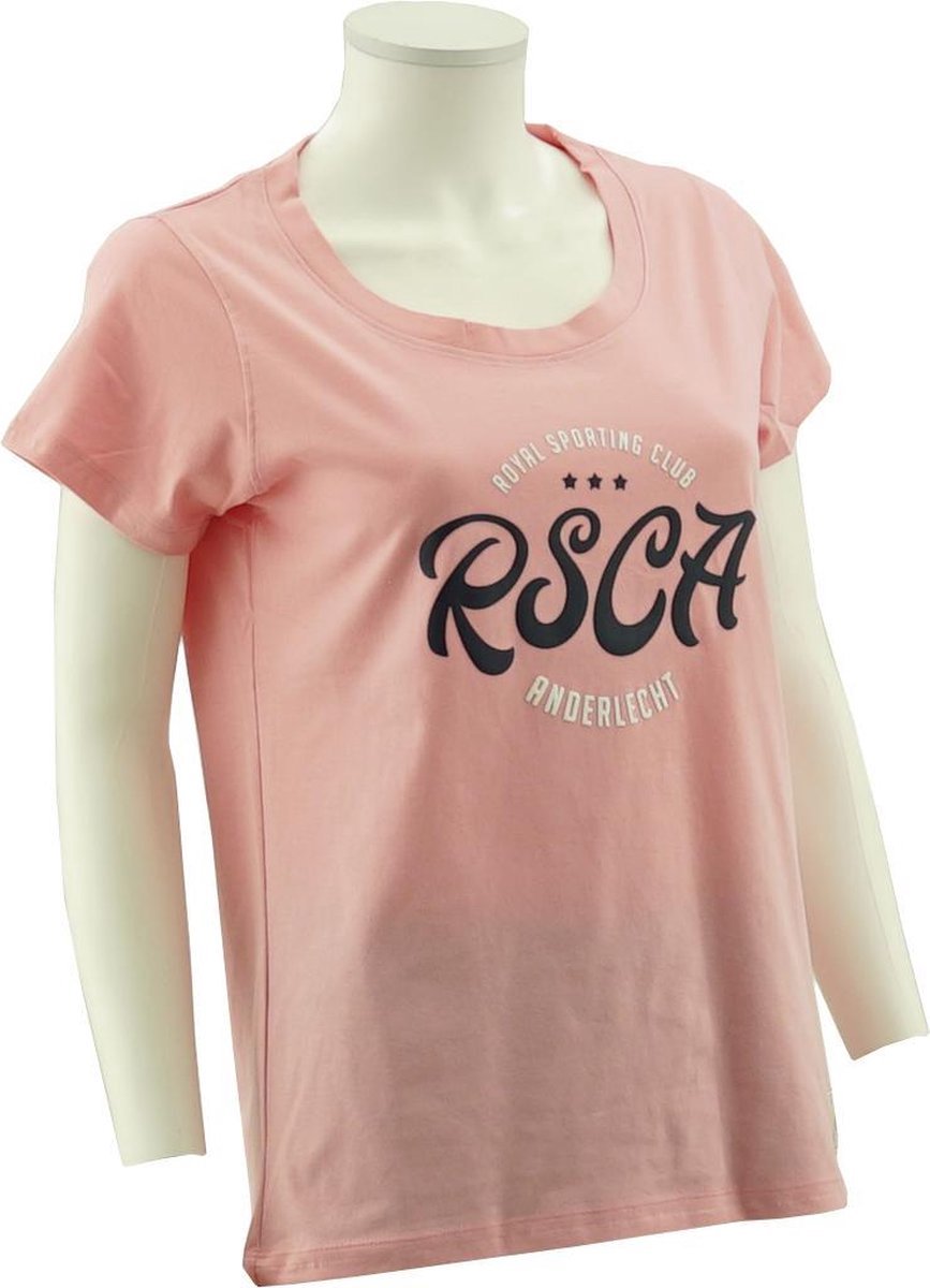 RSC Anderlecht t-shirt dames pink letters maat XL
