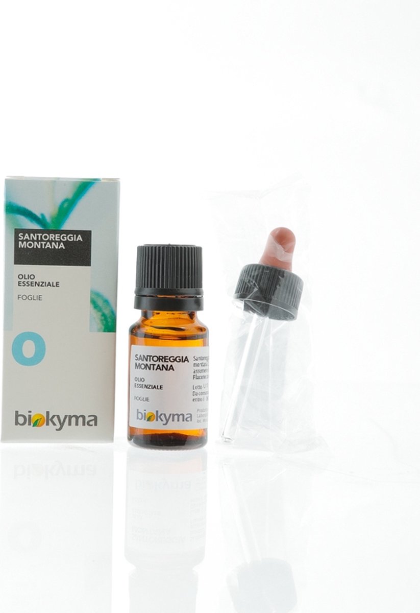 Goedkoopste Bergbonenkruid Extra zuivere Essentiële Olie 100 natuurlijk 10 ml Biokyma - voor Aromatherapie, Verdamping, Massage en intern gebruik.