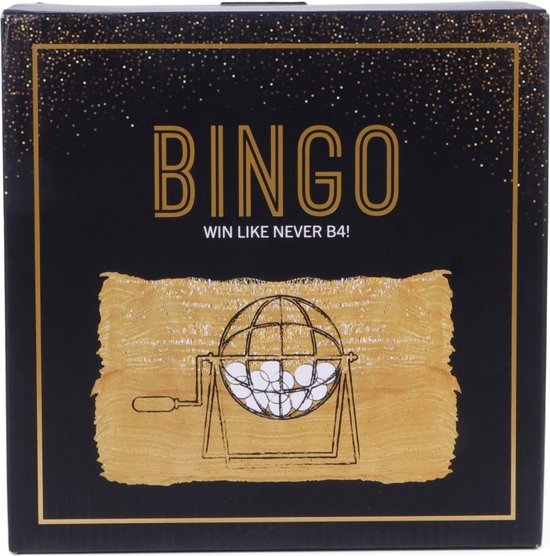Thumbnail van een extra afbeelding van het spel SENZA Bingo Spel - Inclusief accessoires - Tot 18 personen - Zwart