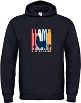 Klere-Zooi - Llama With No Drama - Hoodie - L