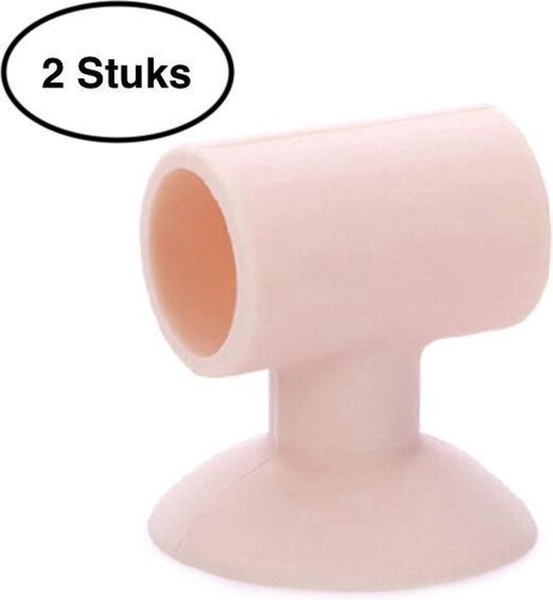 Deurstopper – Deur beschermer – Deurklink beschermer – Deur stopper – Buffer – muur beschermer – 2 stuks – Roze