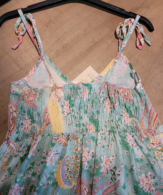 Coton large robe avec des poches latérales, robe d'été confortable, manches  courtes,... | bol.com