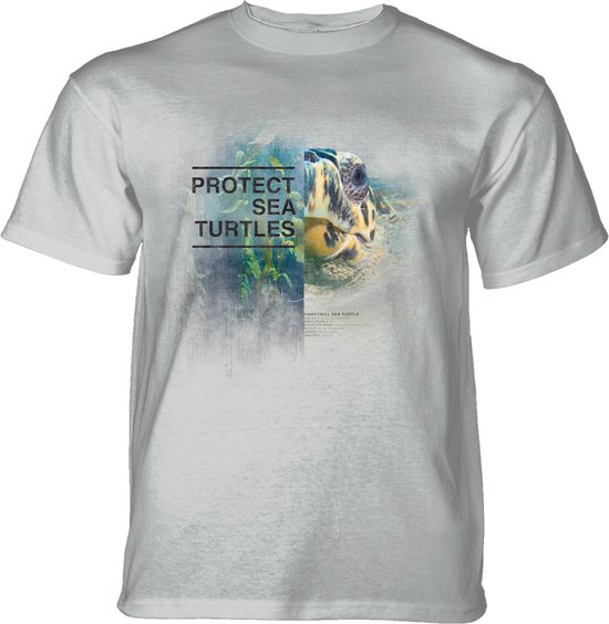 T-shirt Protect Turtle Grey KIDS L