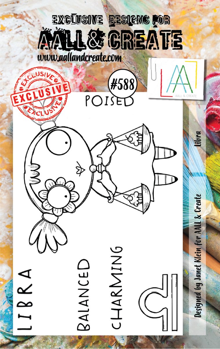 AALL & Create Stamp Libra AALL-TP-588 7,3x10,25 cm