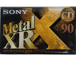 Sony Metal XR90 Type IV Cassettebandje