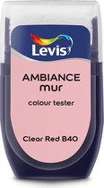 Levis Ambiance - Kleurtester - Mat - Clear Red B40 - 0.03L