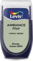 Levis Ambiance - Kleurtester - Mat - Shady Green B40 - 0.03L