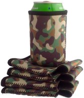 EIZOOK 2 stuks koelhoud hoesjes voor blikjes - Camouflage