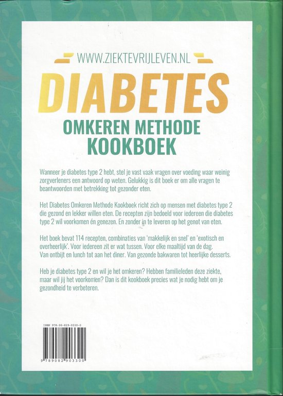 Diabetes Omkeren Methode Kookboek - Ben Kuiper