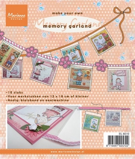 Foto: El8519 memory guirlande langwerpig