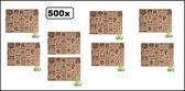 500x Placemats papier News Paper Times - gerecyclede place mate diner restaurant eten nieuws placemate