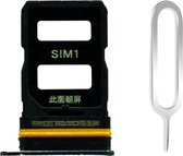 MMOBIEL Dual Sim Card Holder pour Xiaomi 12 5G - 6,28 pouces - 2021 - Zwart