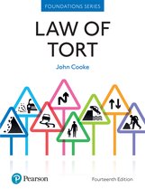 Foundation Studies in Law Series - Law of Tort