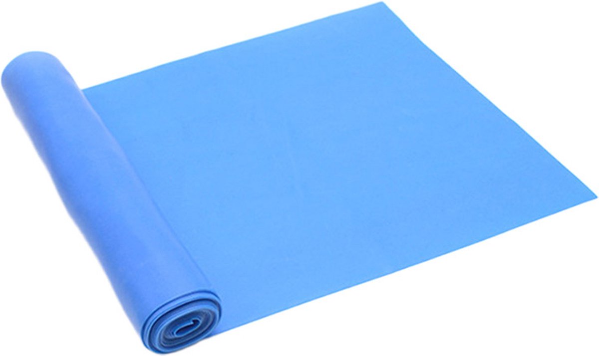 DW4Trading Elastische Weerstandsbanden - Fitness, Yoga - 150 cm - Blauw