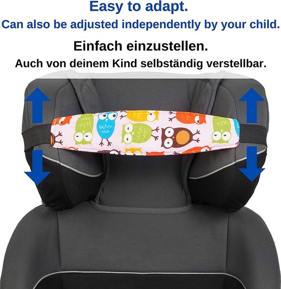 LEADSTAR Hoofdhouder voor kinderzitje, 2 stuks verstelbare