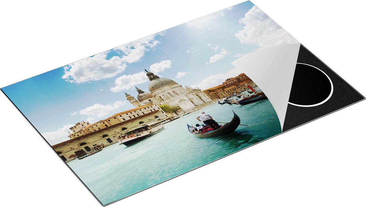 Chefcare Inductie Beschermer Basiliek San Marco in Venetië op het Water - 80,2x52,2 cm - Afdekplaat Inductie - Kookplaat Beschermer - Inductie Mat