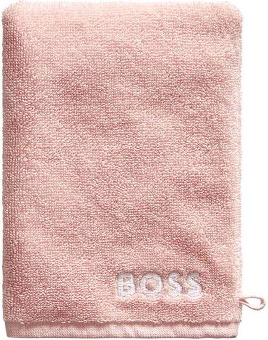 Hugo Boss washandje - Plain - Primrose - 15x21 cm