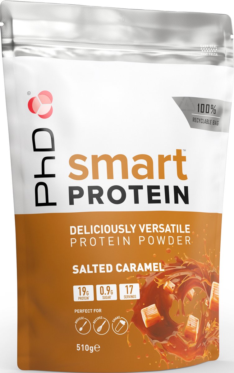 PhD Smart Protein (510g) Salted Caramel - Eiwitten - Eiwit Mix
