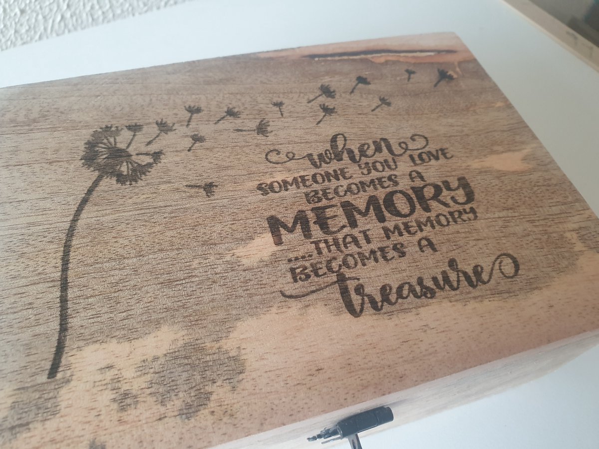 Memory box/ Herdenkingskistje [herinneringskistje] | bol.com