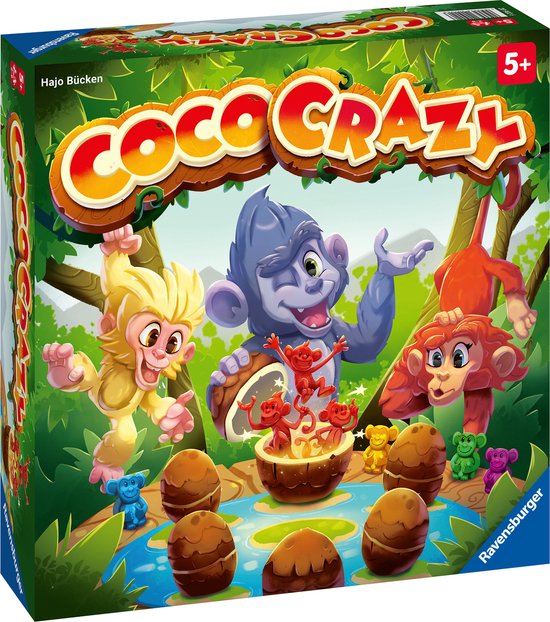 Thumbnail van een extra afbeelding van het spel Ravensburger Coco Crazy - Actiespel
