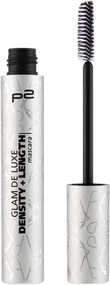 P2 Cosmetics Mascara Zwart - Glam de Luxe Density & Length 9 ml - Voor Lengte en Volume - Met Borstel