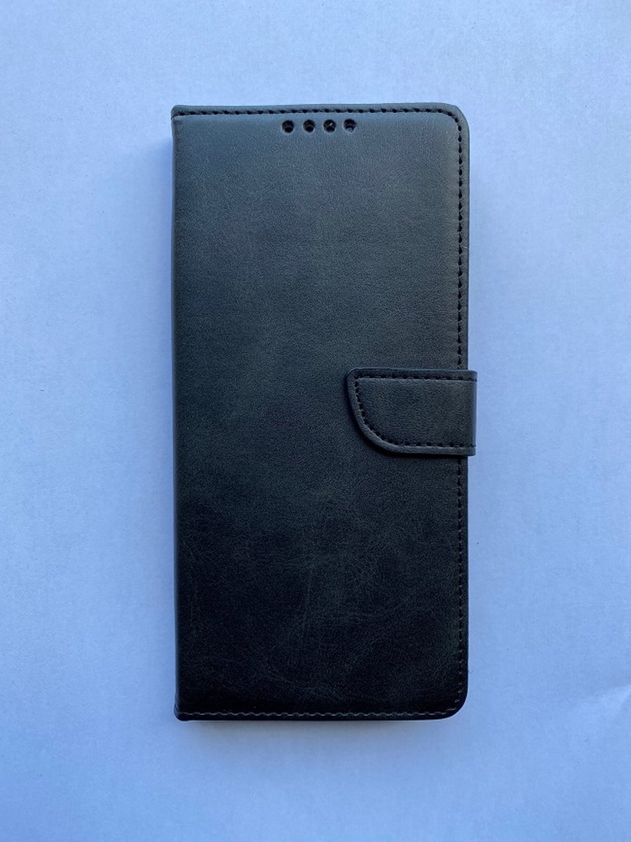 Samsung Galaxy A32 5g hoesje - Kunstleer Book Case - Zwart met extra ruimte voor briefgeld