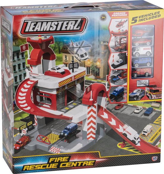 Afbeelding van het spel Teamsterz - Brandweer Kazerne - Speelgoed Kazerne voor kinderen! - Brandweer Kazerne speelgoed